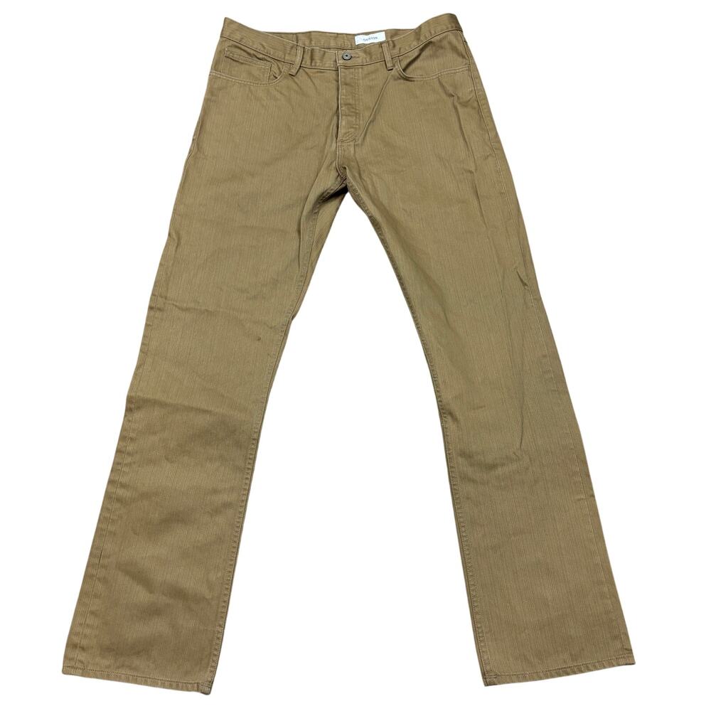 Gustin California Straight Leg Khaki Jeans Men's 38x36 Minimalist Preppy